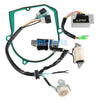 Yamaha YFM80U Moto-4 Magneto Stator Coil, Regulator Rectifier, Gasket (1988)