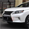 Lexus RX350 RX450h L & R Front Tow Hook Covers + Trim Strips (2012-2015)