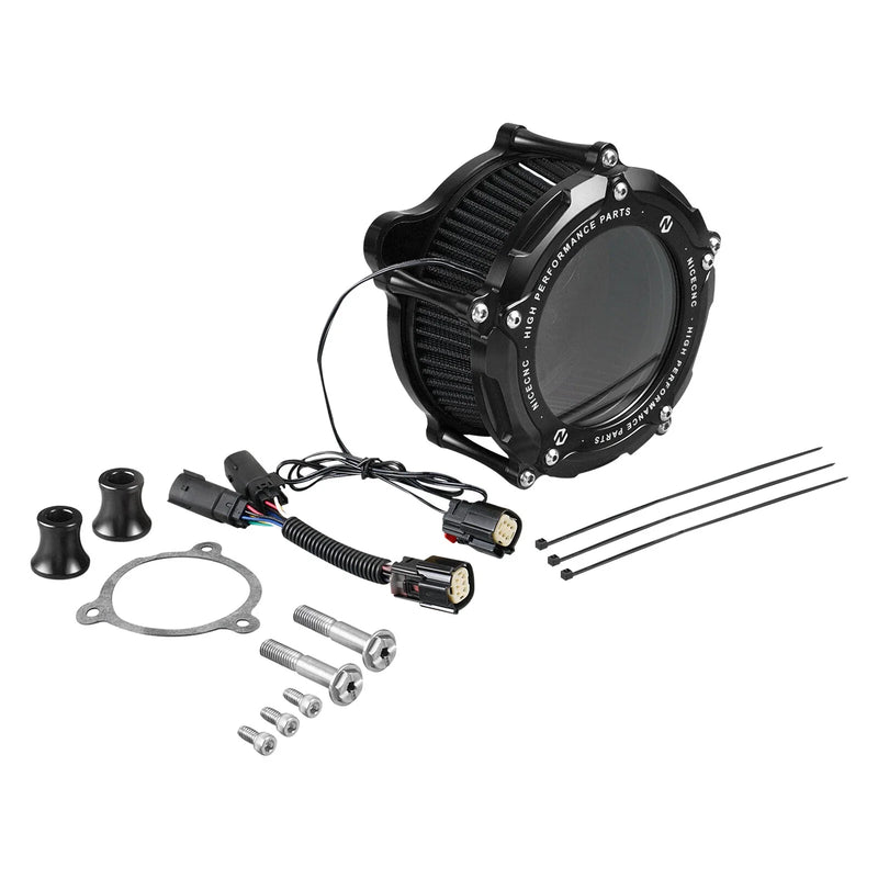 Harley Street Glide FLHX, FLHXS Air Cleaner w/ LED Strip (2014-2023)