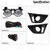 Honda Jazz GF Hatchback 1.5L Fog Light Driving Lamps (2014-2017)