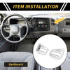 Toyota Tundra 1 Pair Dashboard Air Vent Cover Trim (2022–2024)