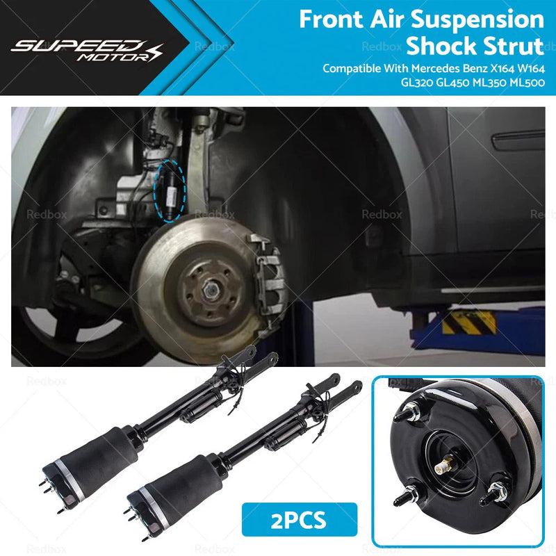 Mercedes Benz X164 W164 GL450 ML350 Front Air Suspension Struts (2006-2012)