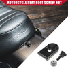 Harley Davidson Dyna Seat Bolt Screw with Cover Nut Set (2006–2017)