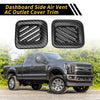 Ford Maverick Carbon Fiber Dashboard Air Vent AC Outlet Cover (22-24)