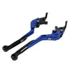 Suzuki GSXR600 GSXR750 CNC Blue Extendable Brake Clutch Levers (2004-2005)