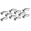 Truck Trailer Van 10Pcs Mini Round LED Side Marker Lights