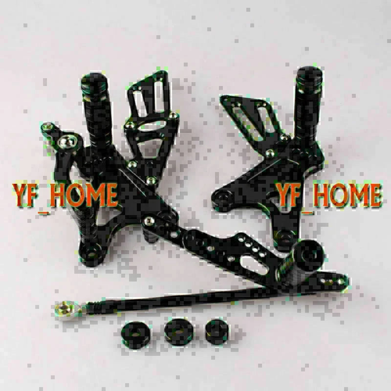 Yamaha YZF R1 (2009-2013) Black Rearsets Foot Pegs