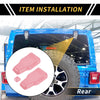 Jeep (Pink) Rear Wiper Nozzle Cover Trim (2018-2023)