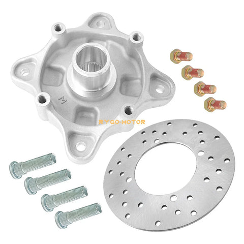 Polaris RZR Rear Wheel Hub & Brake Rotor & Studs
