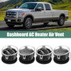 Ford F-150 4 x Front Dashboard AC Heater Air Vents (2012-2014)