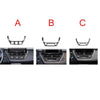 Toyota Corolla 19-24 Soft Carbon Fiber Center Console AC Swicth Panel Cover