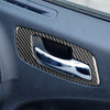 Dodge Charger Carbon Fiber Inner Door Handle Bowl Cover Trim 2 x (2015-2020)