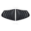 BMW 5-Series 4DR Rear Side Window Louver Shutter Vent Cover (2011–2017)