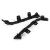 Honda Civic Sedan Black Front Bumper Headlight Brackets (2022-2023)