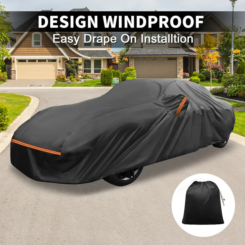 Porsche 911 (2013-2023) with Zipper Waterproof PEVA Cotton Car Cover