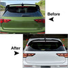 VW Golf 8 R CS Style Carbon Fiber Rear Window Roof Spoiler (2020-2023)