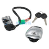 Suzuki VS800 Boulevard Ignition Key Switch & Fuel Gas Cap Set (2005-2009)