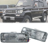 Toyota Land Cruiser Bundera Clear Bumper Indicator Light (1990-1997)