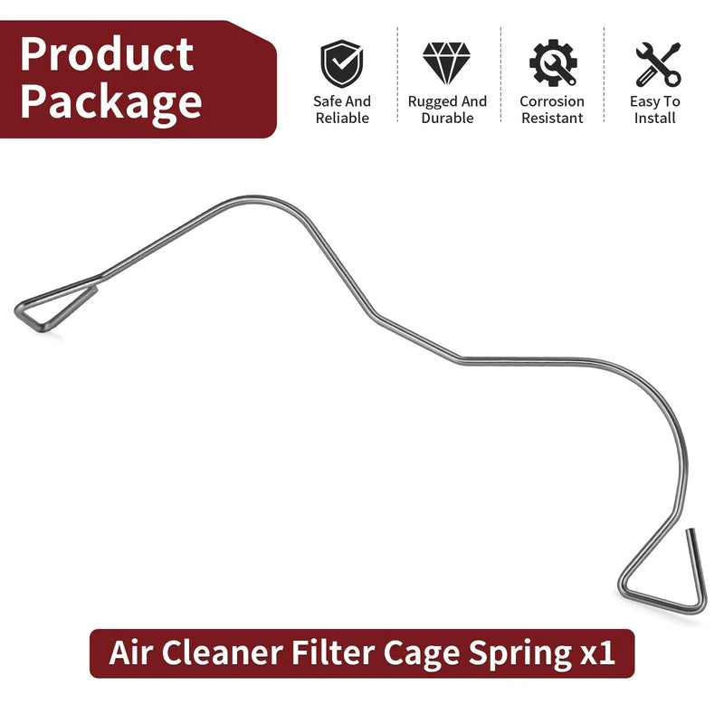 Suzuki DR-Z400 / E / S / SM / SL Spring Air Filter Holder (2000–2024)