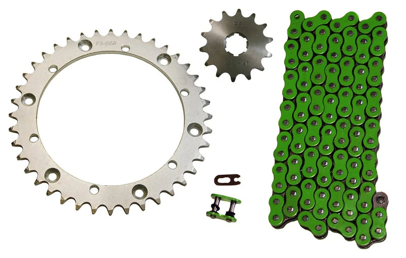 Yamaha Warrior 520x100 O-Ring Drive Chain & 14/40Sprockets (1989–2004)