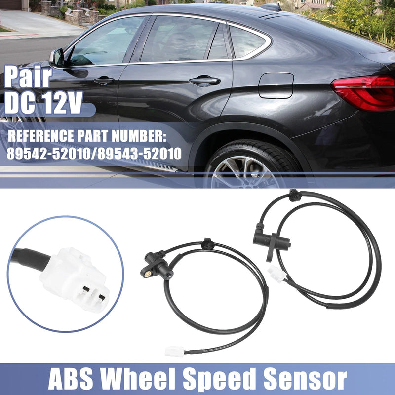 Toyota Echo 1 Pair Front Left Right ABS Wheel Speed Sensor (2000–2005)
