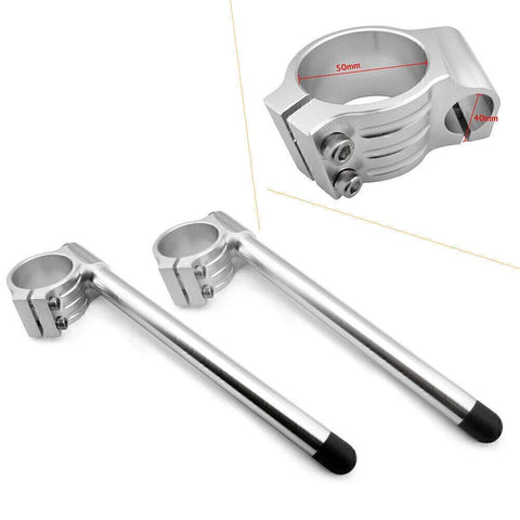 Suzuki GSXR 600 750 CNC 50mm Clip On Handlebars (2001-2023)