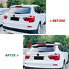 BMW X3 F25 1pc Gloss Black Rear Spoiler Lip (2011-2017)
