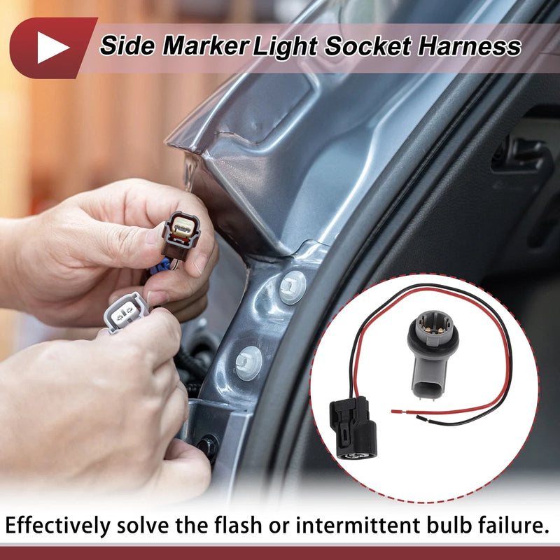 Honda Civic Side Marker Light Bulb Socket Harness (2016-2021)