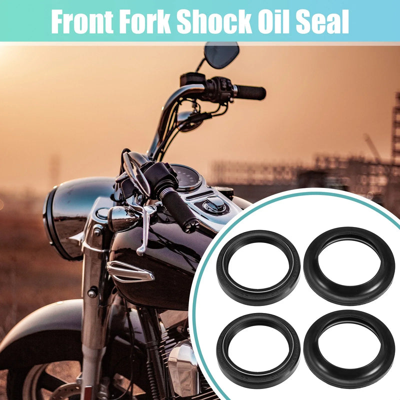 Kawasaki ZXR250 Set 41mm Front Fork Oil Seal Dust Seal (1989–1992)