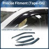 Mitsubishi Lancer Window Deflectors 1 Set (2008-2017)