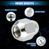 Nissan Altima, Infiniti G20, I30 5pc M12x1.25 Wheel Lug Nuts (1993-2001)