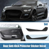 Ford Mustang (2015-2022) Black Car Door Anti Kick Protector Sticker Kit
