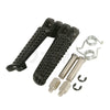 Yamaha YZF R6 R6S Black Front Footrest Pegs (1999-2020)