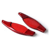 AUDI R8 RS3 RS4 RS5 Red Carbon Steering Wheel Shift Paddle Extensions (2007-2023)
