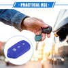 Toyota 4Runner Sequoia 2 x Remote Key Fob Case 4 Button Silicone Blue