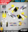 Suzuki RM 125 Polisport Sticker Kit (2001-2008)