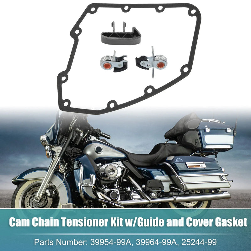Harley Twin Cam 1 Set Inner/Outer Twin Cam Tensioner w/Gasket (1999–2017)