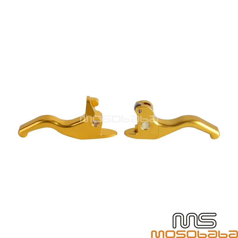 Harley Softail Slim Finger Handlebar Hand Brake Clutch Levers (16)