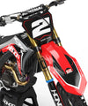 Honda CRF80 (2004-2012) SPARK Style Stickers Custom Graphics Full Kit