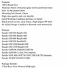 Suzuki GS50, Bandit 250 / 400 / 600, SV1000 10mm Rear View Mirrors (1995-2006)