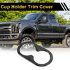 Ford F-150 Carbon Fiber Car Cup Holder Trim (2021-2024)