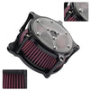 Harley Touring Street Road Glide Red Clarity Air Cleaner Intake Filter (2017-2024)