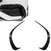 Mercedes C-Class Black ABS Front Bumper Lip Splitter Spoiler (2022-2023)