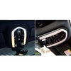 Porsche Macan Real Carbon Fiber Roof Reading Lamp Cover Trim Fit