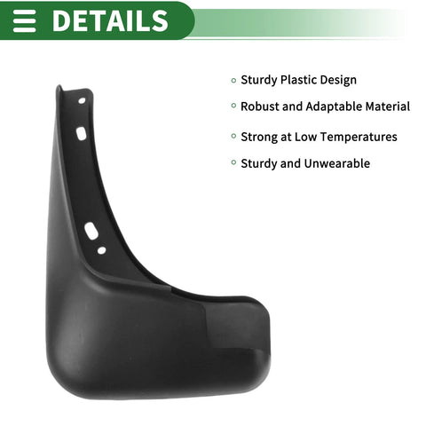 Chevrolet Malibu Mud Flaps Splash Guards (2012 - 2015)