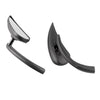 Harley Cruiser Chopper Custom Black Rearview Side Mirrors