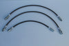 Toyota Land Cruiser Braided Brake Hose Set (3) (80-Current)