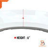 Toyota Hilux Ute Vigo MK6 6" Wheel Arch Fender Flares (2005-2011)