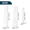 Honda Accord (2008-2012) Chrome Silver Tone 6 Pcs Door Pillar Window Trim