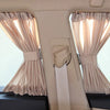 2 x Luxury VIP Auto Car Van SUV Curtain UV Sunshade Visor Kits